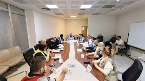Düzce'de Sağlık Ekiplerinden Tatbikat