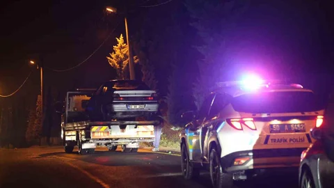 Nevşehir'de Alkollü Sürücü Kaçtı