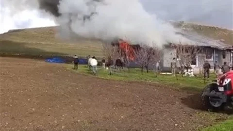 Kars'ta Yangın Felaketi