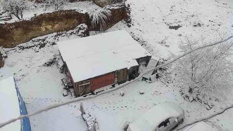 Demirözü'nde Kar Yağışı Etkili Oldu