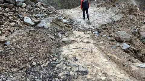 Hakkari'de Heyelan Riski Sürüyor