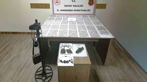 Hatay’da Tarihi Eser Ele Geçirildi