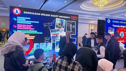 Zonguldak'ta Uluslararası Öğrenci Fuarı