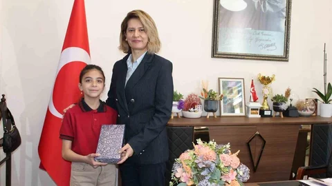 Kütahya'da Çevre Duyarlı Öğrenci Ödüllendirildi