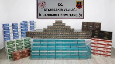 Diyarbakır’da Kaçak Ürün Operasyonu