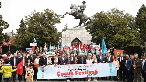 Türk Dünyası Çocuk Festivali Samsun’da Başlıyor