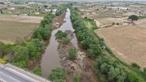 Manisa'da Taşkın Riskine Müdahale