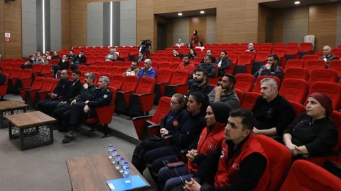 Melikgazi'de Yangın Eğitimi Verildi