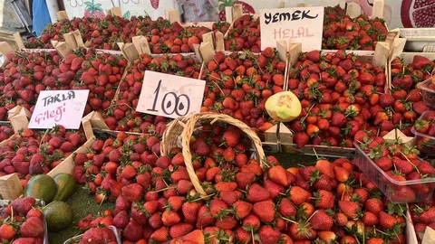Bolu'da Yaz Meyveleri Tezgahlarda