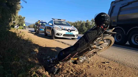 Bursa'da Motosiklet Kazası Meydana Geldi