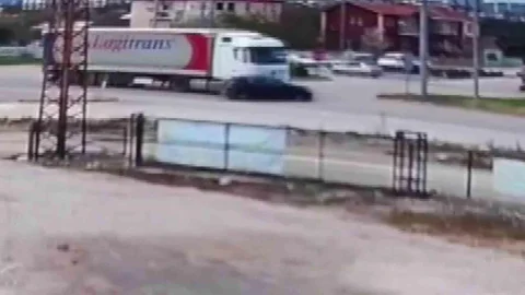 Amasya'da Tır ve Otomobil Kazası