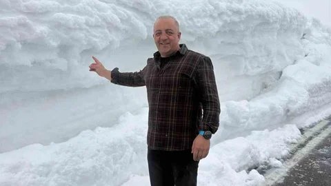 Kars'ta Nisan'da Kış Geri Döndü