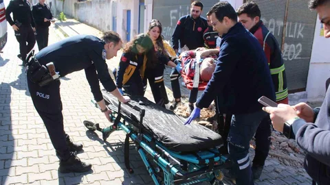 Aydın'da Balkon Çöktü