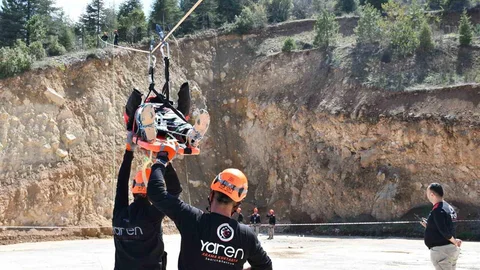 Akşehir'de Arama Kurtarma Tatbikatı Yapıldı