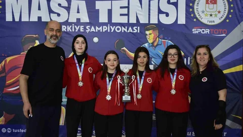 Kastamonu Üniversitesi Masa Tenisi İkincisi Oldu
