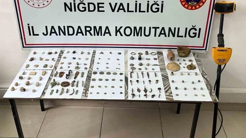Niğde’de Tarihi Eser Operasyonu
