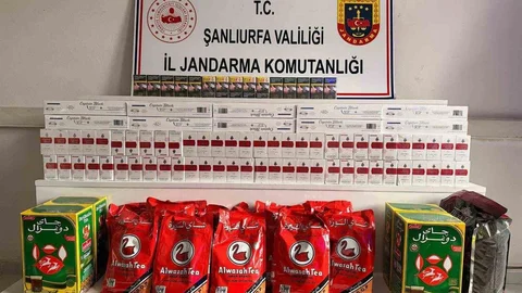 Şanlıurfa'da Kaçakçılık Operasyonu