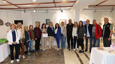 Marmaris'te El Sanatları Sergisi Açıldı