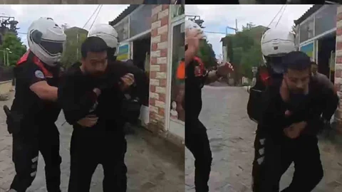 Mersin'de Polis Hayat Kurtardı