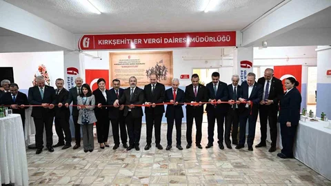 Kırklareli'de Yeni Vergi Dairesi Açıldı