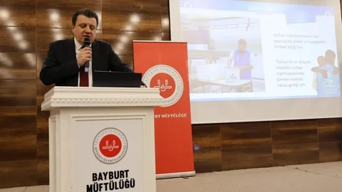 Bayburt'ta Vekaletle Kurban Kesim Programı Tanıtıldı