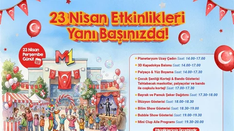 M1 Konya'da Ücretsiz Etkinlikler