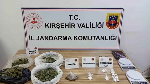 Kırşehir’de Uyuşturucu Operasyonu Yapıldı