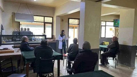 Esmahanım Köyü’nde Sağlık Eğitimi Düzenlendi