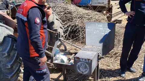 Burdur'da Traktör Kazası