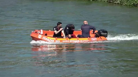 Yeşilırmak Nehri'nde Boğulma Tehlikesi