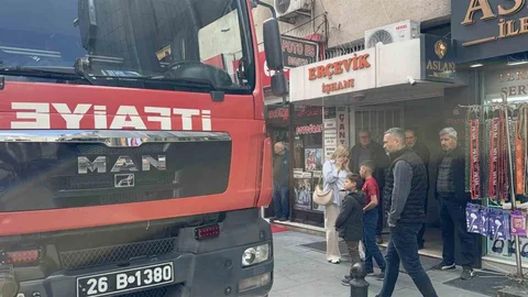 Eskişehir'de Yangın Paniği Yaşandı