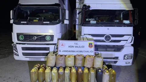 Doğubayazıt'ta Kaçak Akaryakıt Operasyonu