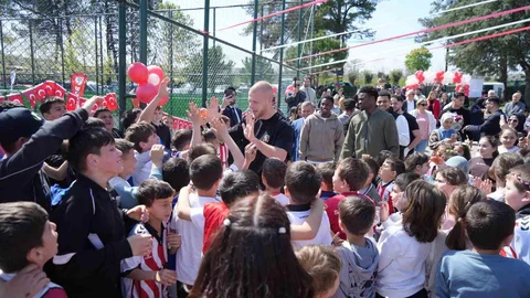 Samsun'da Çocuklarla Bayram Kutlaması