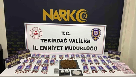 Tekirdağ'da Uyuşturucu Operasyonları