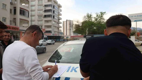 Adana'da Ehliyetsiz Araç Kullanan Sürücü Ceza Aldı
