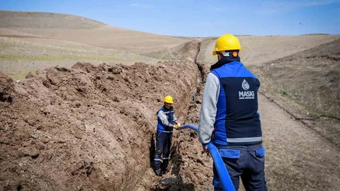 Arguvan Gümüşlü'de İçme Suyu Hattı Yenilendi