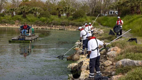 İzmir Körfezi'nde Temizlik Çalışmaları