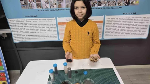 Yozgat'ta Ceviz Kabuğundan Yalıtım Malzemesi