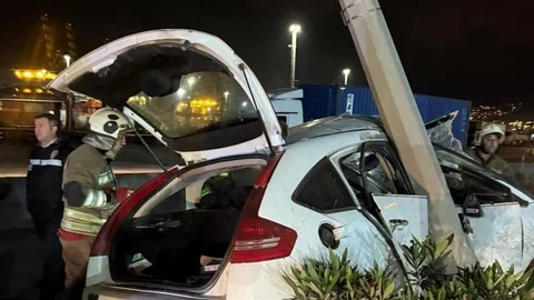 İskenderun'da Trafik Kazası Yaşandı