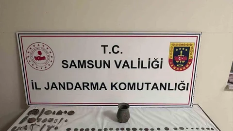 Tarihi Eser Kaçakçıları Yakalandı
