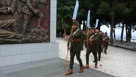 Çanakkale Kara Savaşları Tören Provası Yapıldı