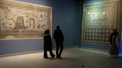 Zeugma Mozaik Müzesi'ne Yoğun İlgi
