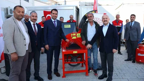 Adıyaman'da Çiftçilere Destek Verildi