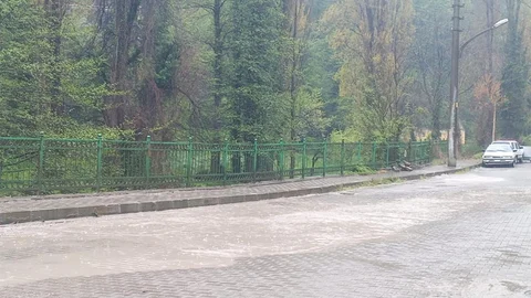 Zonguldak'ta Yağmur Sebebiyle Sular Yükseldi