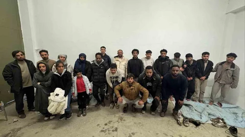 Edirne'de Düzensiz Göçmen Yakalandı