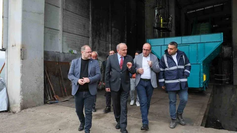 Düzce'de Atık İşleme Tesisi Yeniden Faaliyette
