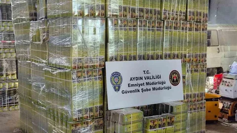 Aydın'da Tağşiş Yağ Operasyonu