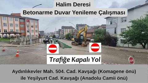 Karabük'te Kademeli Trafik Düzenlemesi