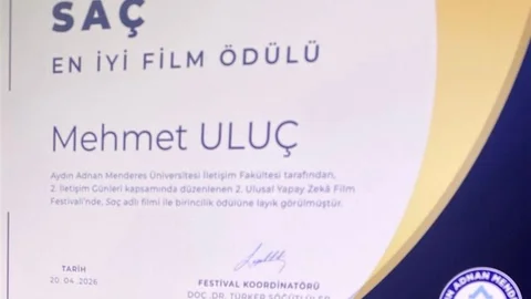 Ödül Filistin'e İthaf Edildi