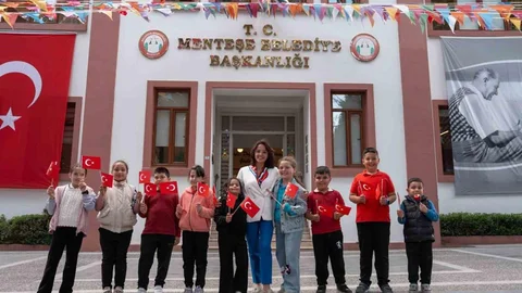 Muğla'da 23 Nisan Mesajı Yayınlandı